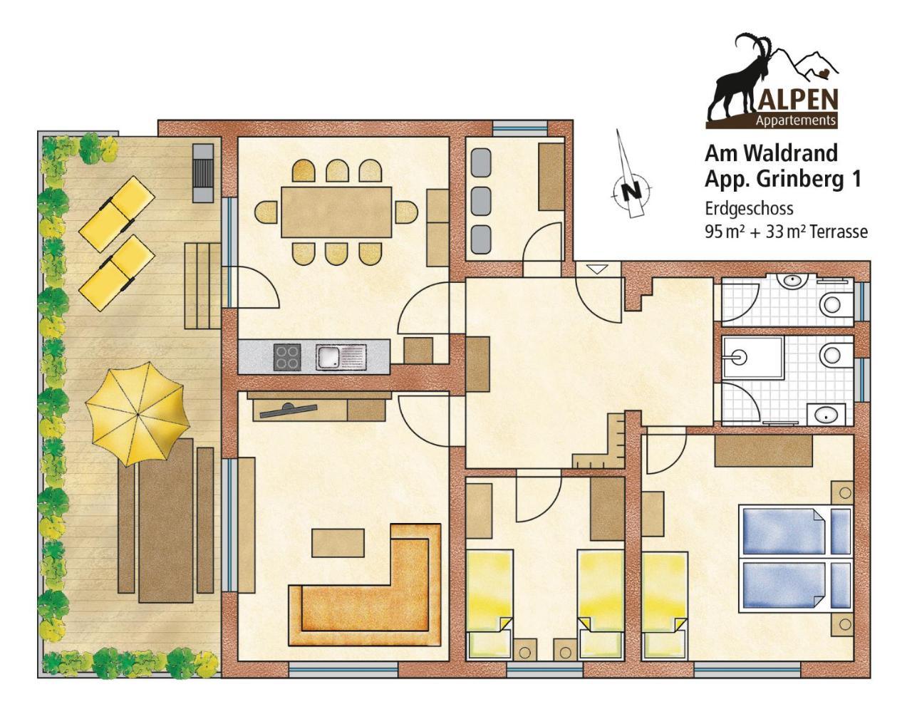 Alpen Appartements Hochmuth Mayrhofen Zewnętrze zdjęcie